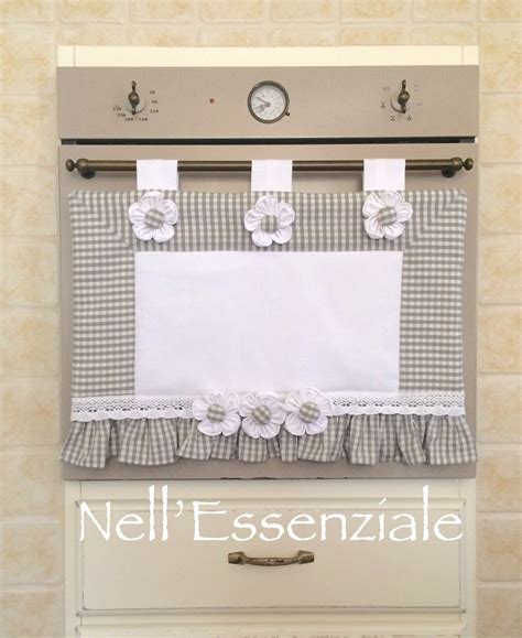 Copriforno artigianali realizzati su misura in stile shabby e country.